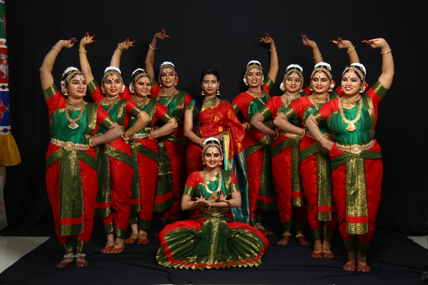 Image of Classical Dance Postures By an Indian Classical  Dancer-OH958279-Picxy