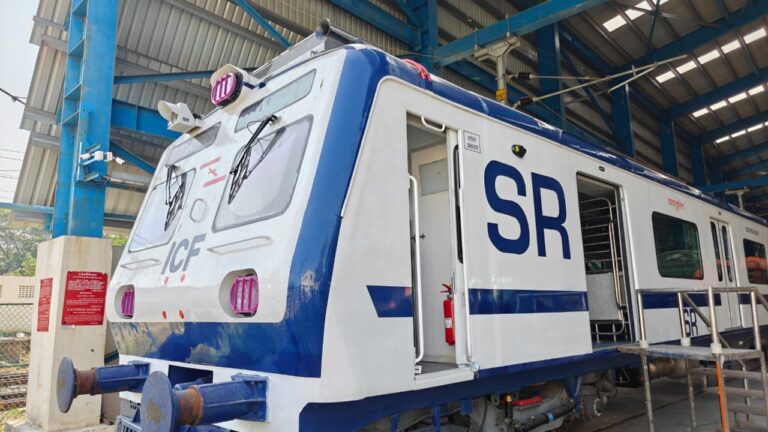 Chennai’s First AC Electric Local Train