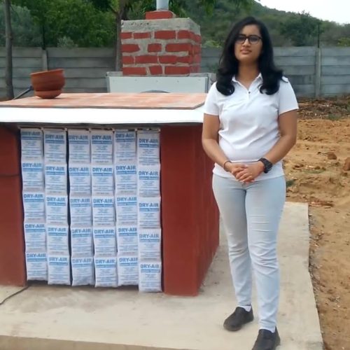 Mahek Parvez's Revolutionary Sun-Harvested Coolroom: A Sustainable Solution for Food Preservation".